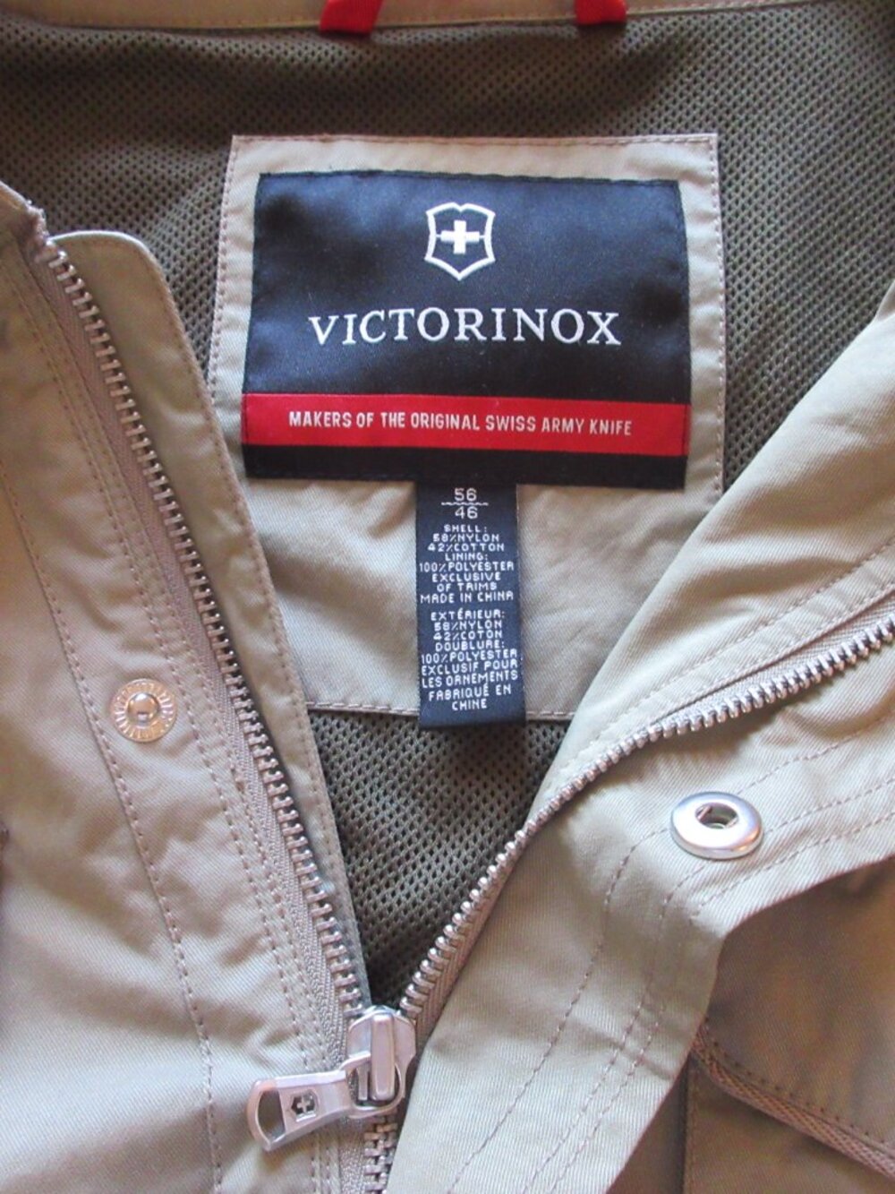 Victorinox - Panama V - Khaki Field Jacket - Sz 46